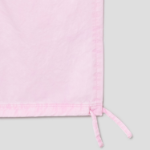 GANNI Washed Cotton Twill Pants - Light Pink