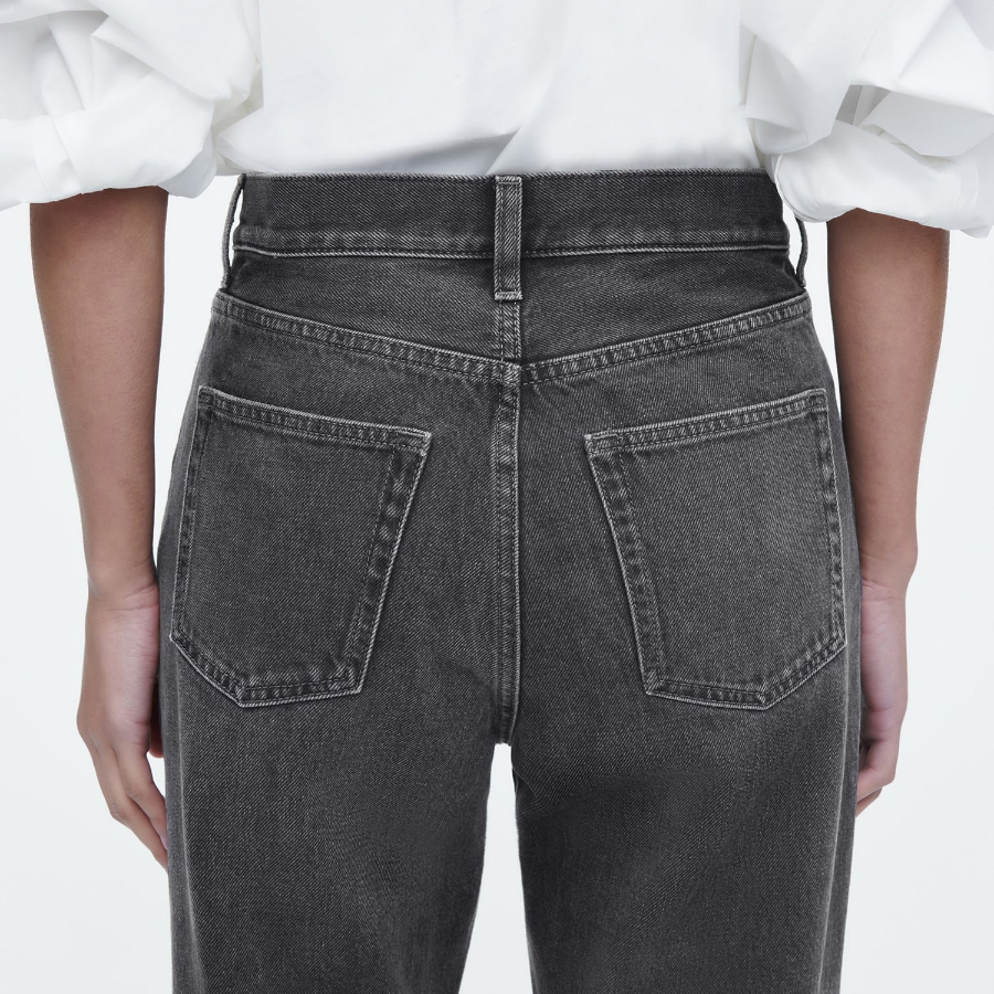 COS Column Straight-Leg Jeans – Faded Black