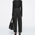 COS Bay Barrel-Leg Jeans – Black