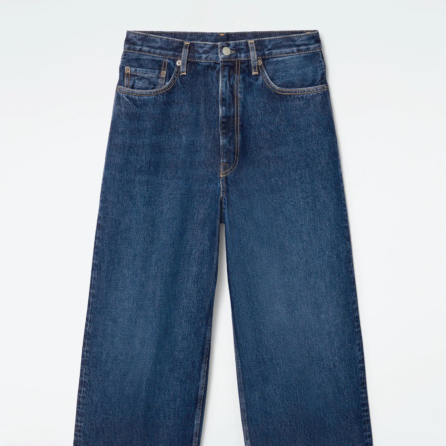 COS Pool Wide-Leg Jeans – Dark Blue