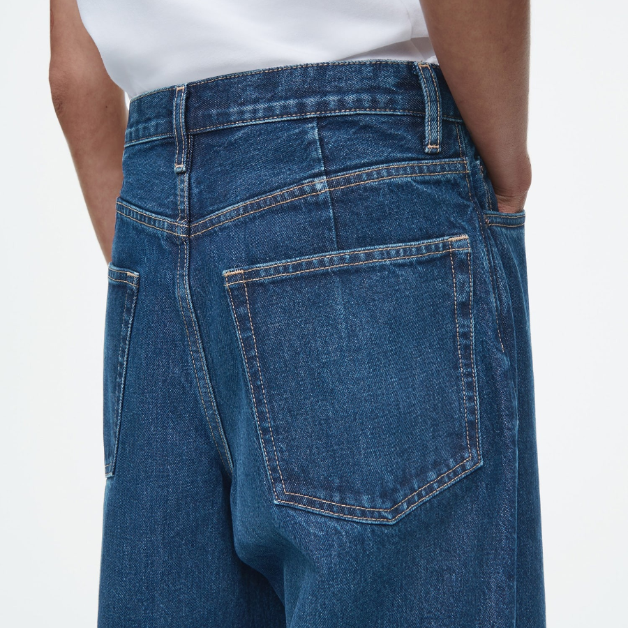 COS Pool Wide-Leg Jeans – Dark Blue