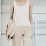 KUHO [Edit] Lace Layered Sleeveless Top - White