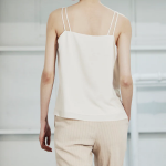 KUHO [Edit] Lace Layered Sleeveless Top - White