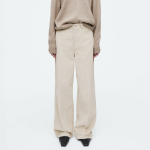 COS Tide Corduroy Wide-Leg Jeans – Light Beige