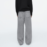 COS Facade Straight-Leg Jeans – Grey