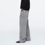 COS Facade Straight-Leg Jeans – Grey