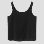 KUHO [Edit] Lace Layered Sleeveless Top - Black