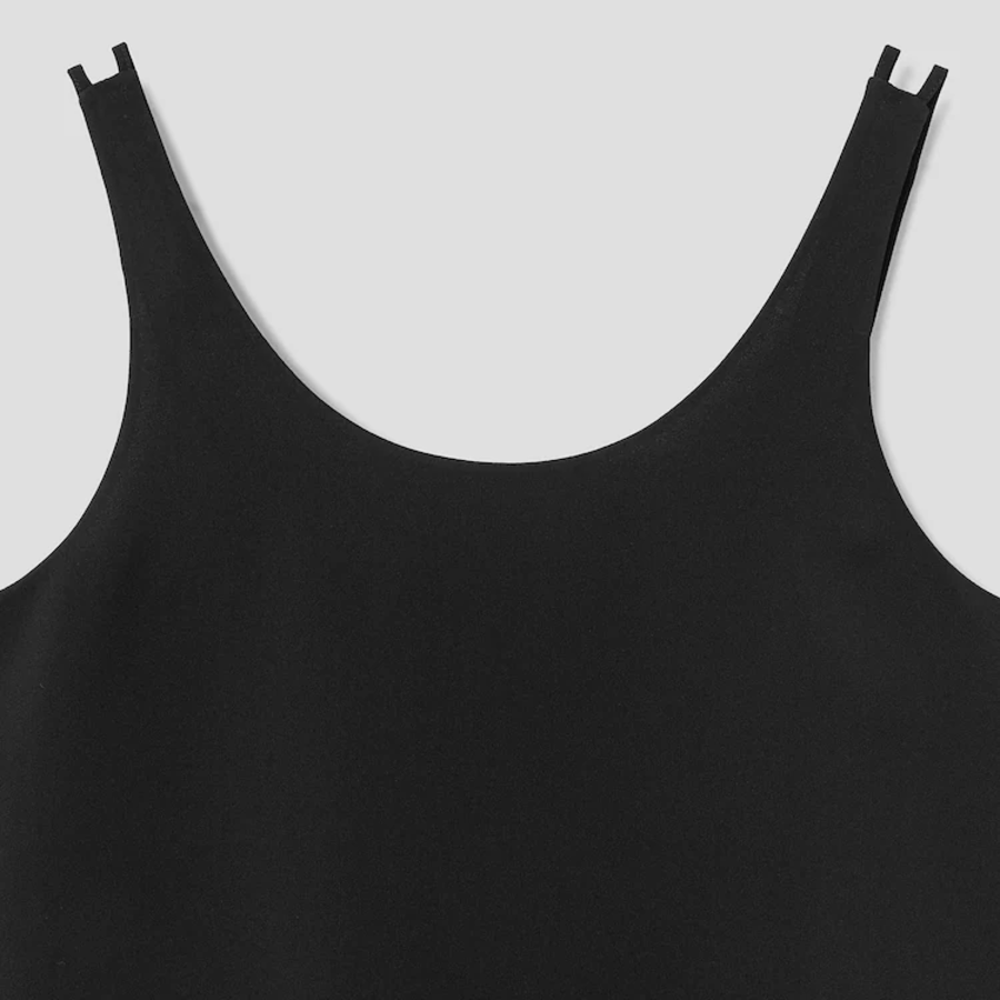 KUHO [Edit] Lace Layered Sleeveless Top - Black