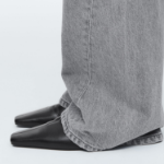 COS Facade Straight-Leg Jeans – Grey