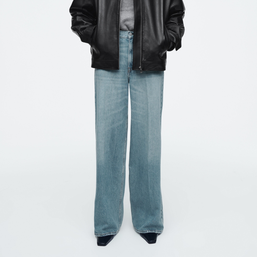 COS Tide Wide-Leg Jeans – Dusty Blue