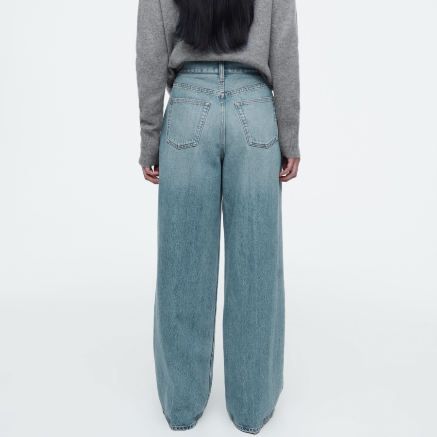 COS Tide Wide-Leg Jeans – Dusty Blue