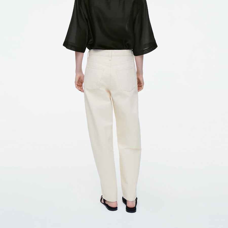 COS Arch Tapered Jeans – Ivory