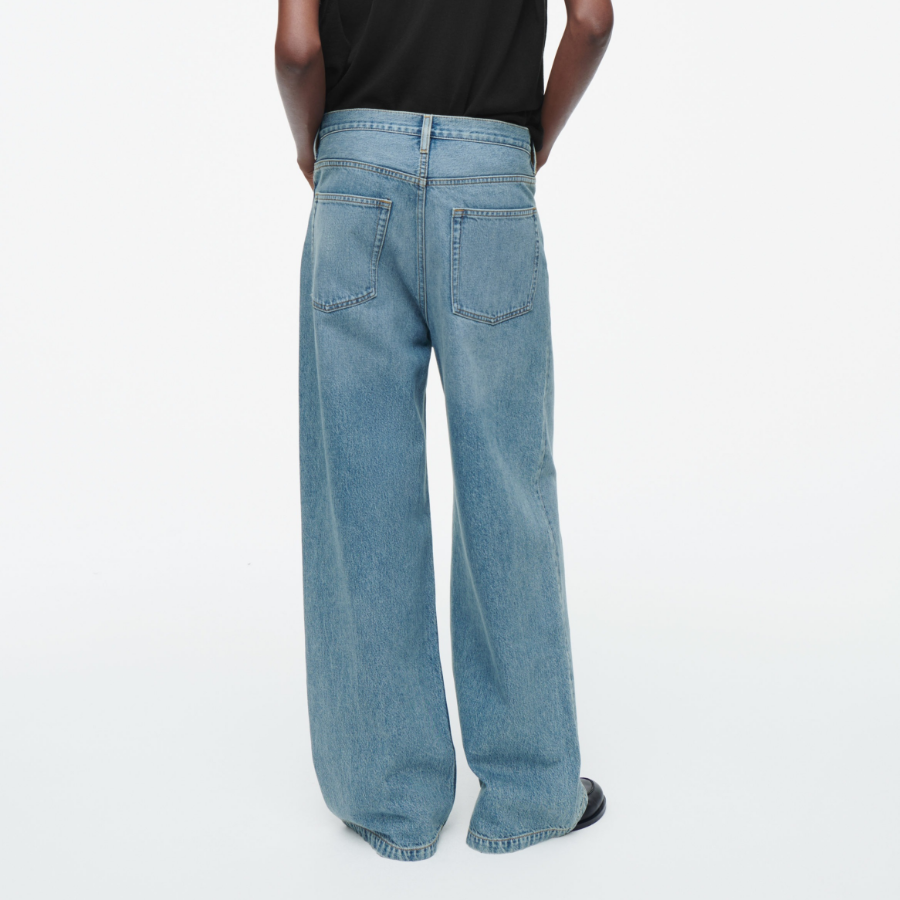 COS Volume Wide-Leg Jeans – Dusty Blue