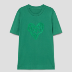 KUHO [HEART FOR EYE] Slim T-Shirt - Green
