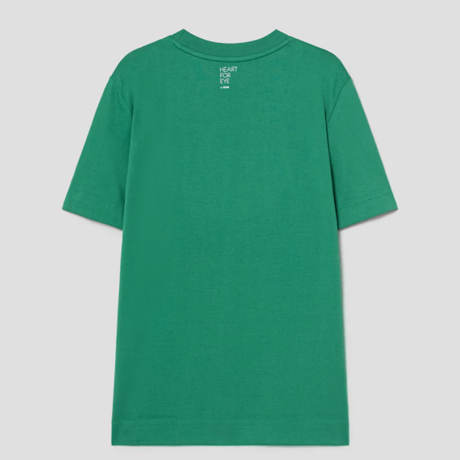 KUHO [HEART FOR EYE] Slim T-Shirt - Green