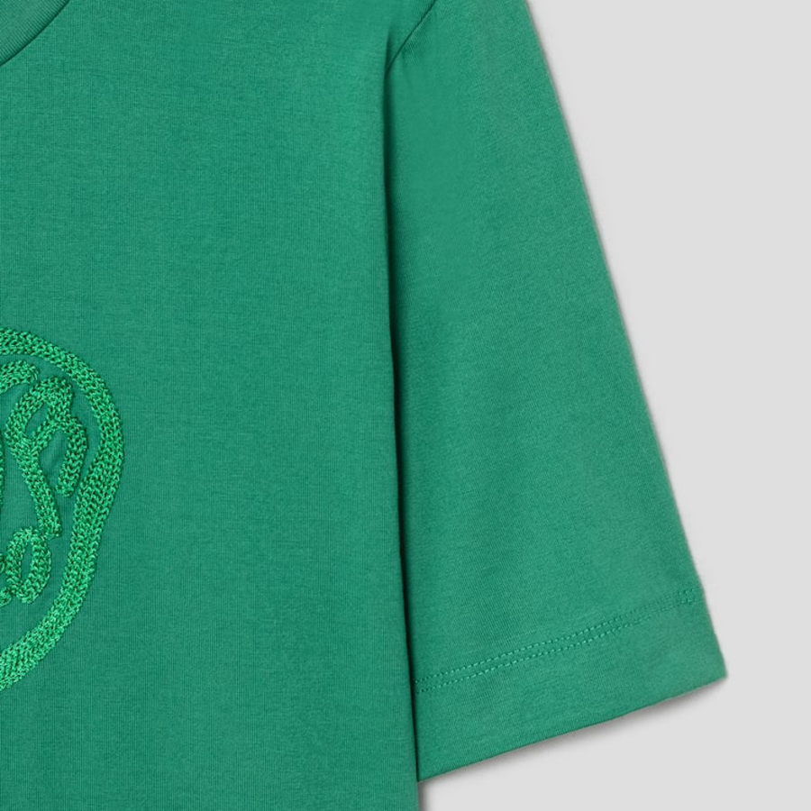 KUHO [HEART FOR EYE] Slim T-Shirt - Green
