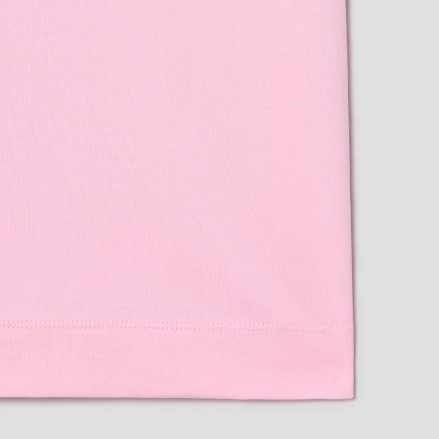 KUHO [HEART FOR EYE] Slim T-Shirt - Light Pink