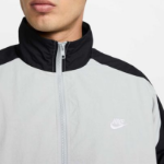 Nike Club Oversized Woven Track Jacket — Light Smoke Grey