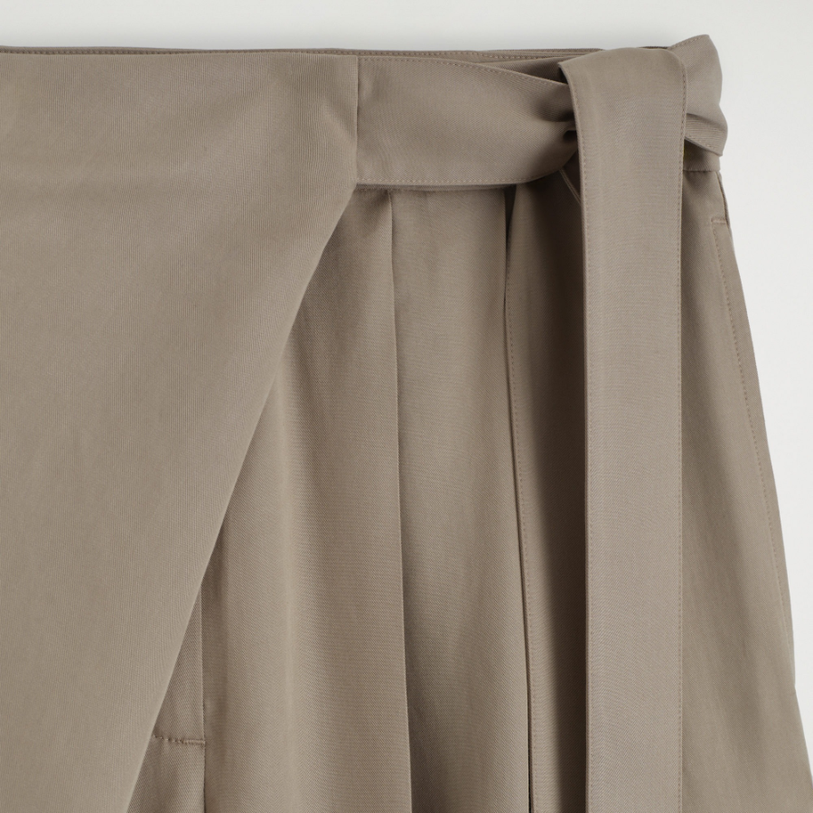 COS Fluid Wrap Front Trousers – Malt