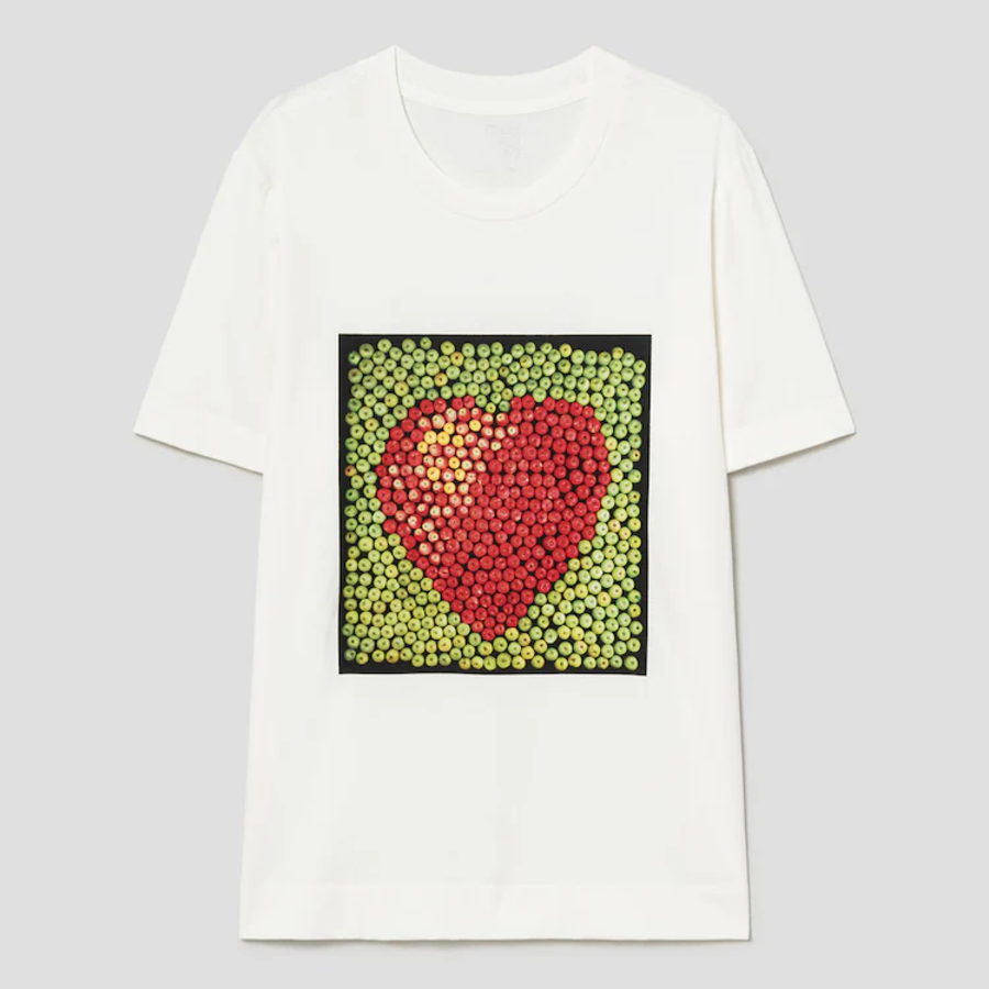 KUHO [HEART FOR EYE X Koo Bohnchang] Slim T-Shirt - White