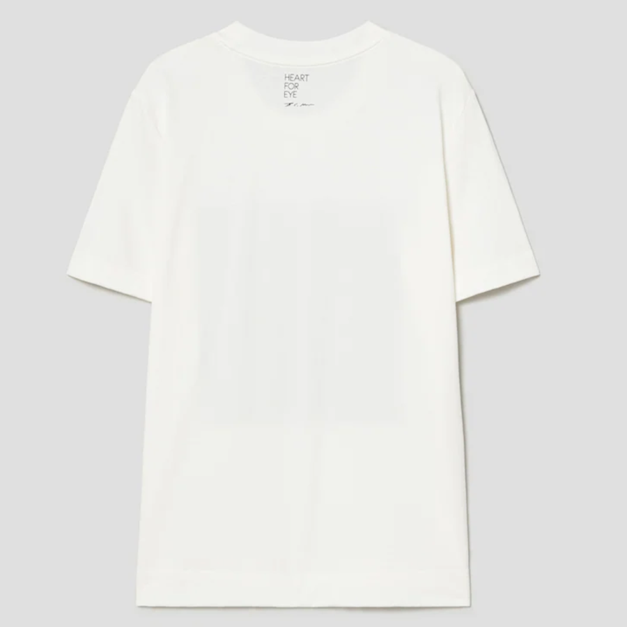 KUHO [HEART FOR EYE X Koo Bohnchang] Slim T-Shirt - White