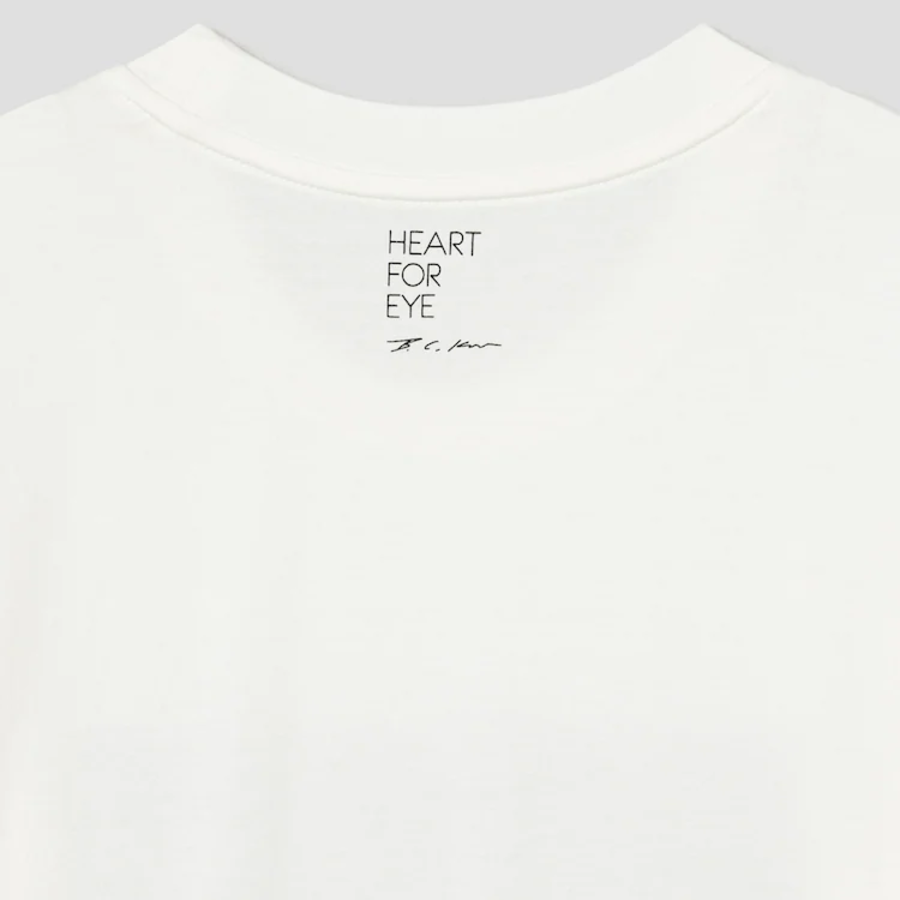 KUHO [HEART FOR EYE X Koo Bohnchang] Slim T-Shirt - White