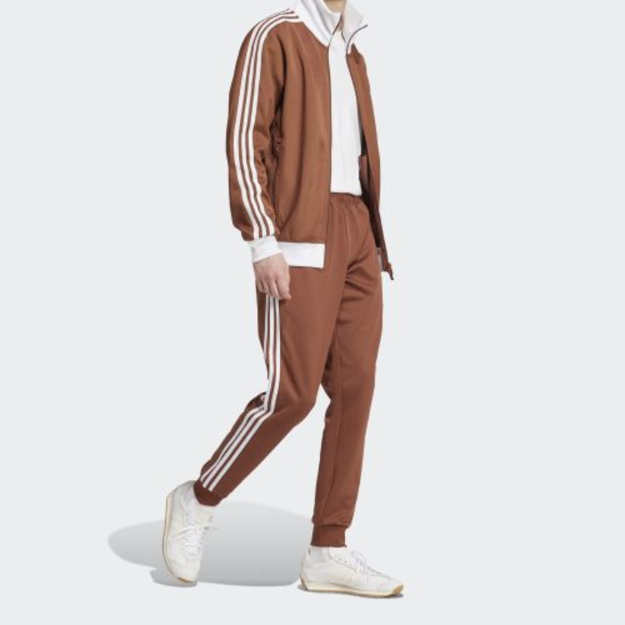 Adidas Beckenbauer Track Top — Brown