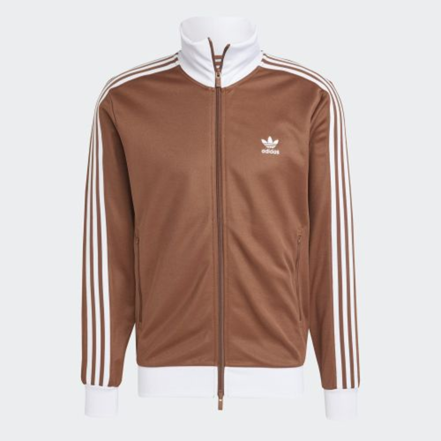 Adidas Beckenbauer Track Top — Brown