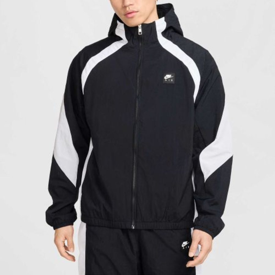 Nike Air Woven Track Jacket — Black & White