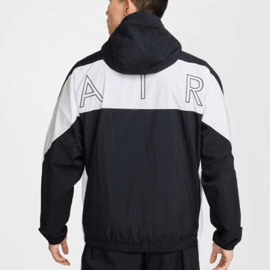 Nike Air Woven Track Jacket — Black & White