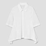 KUHO Side Detail Picket T-Shirt - White