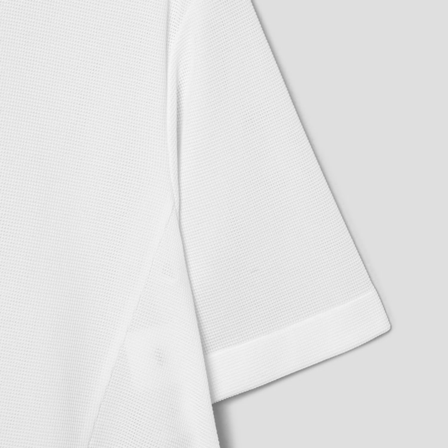 KUHO Side Detail Picket T-Shirt - White