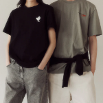 KUHO [HEART FOR EYE] Regular T-Shirt (Artwork) - Black