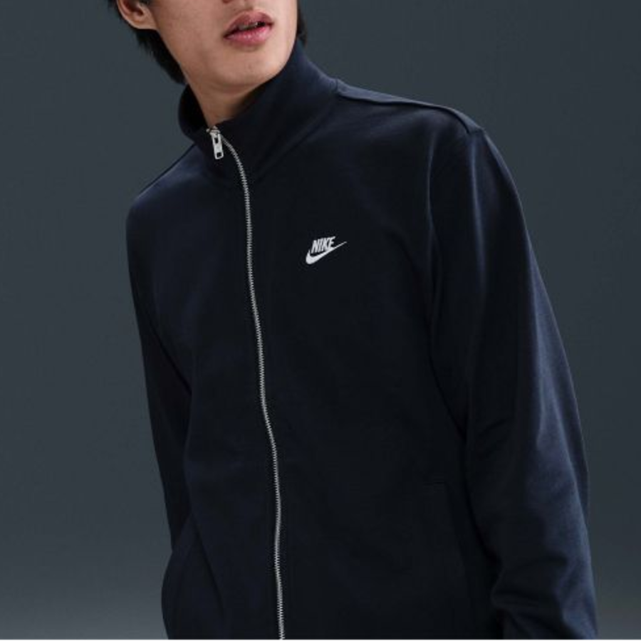 Nike Club Knit Jacket — Navy