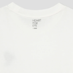 KUHO HEART FOR EYE Regular T-Shirt (Artwork) —White
