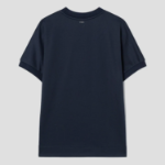 KUHO [Golf] Pocket Detail Round Neck T-Shirt - Navy