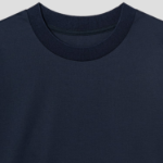 KUHO [Golf] Pocket Detail Round Neck T-Shirt - Navy