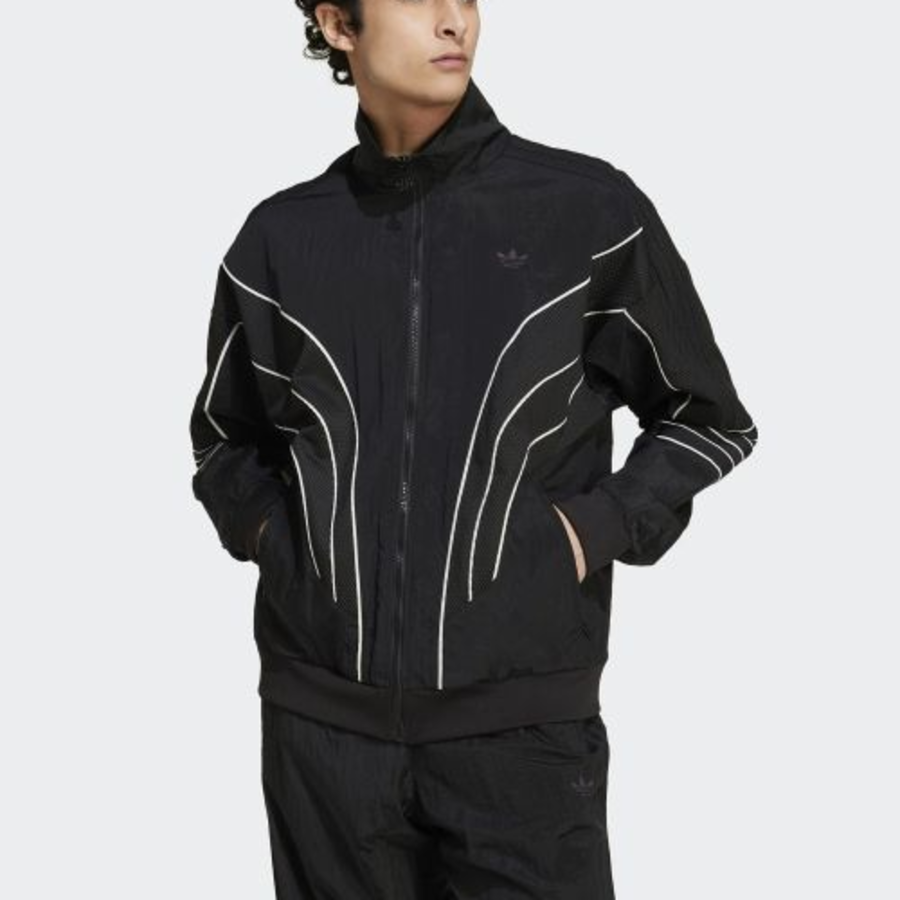 Adidas Atlanta Stone Track Top — Black
