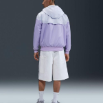 Nike Sportswear Windrunner Hooded Jacket — Hydrangeas / Football Grey