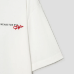 KUHO HEART FOR EYE Oversized T-Shirt — White