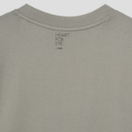 KUHO [HEART FOR EYE] Oversized T-Shirt - Khaki