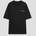 KUHO [HEART FOR EYE] Oversized T-Shirt - Black