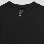 KUHO [HEART FOR EYE] Oversized T-Shirt - Black