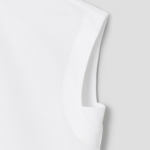 KUHO [Golf] Half Zip-Up High Neck Sleeveless Top - White