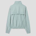 KUHO [Golf] Half Zip-Up High Neck Long Sleeve Top - Light Green