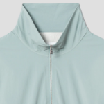 KUHO [Golf] Half Zip-Up High Neck Long Sleeve Top - Light Green