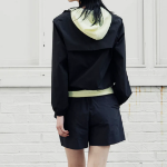 KUHO [Golf] Half Zip-Up High Neck Long Sleeve Top - Black