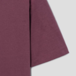 KUHO Cotton Drape Details T-Shirt - Purple