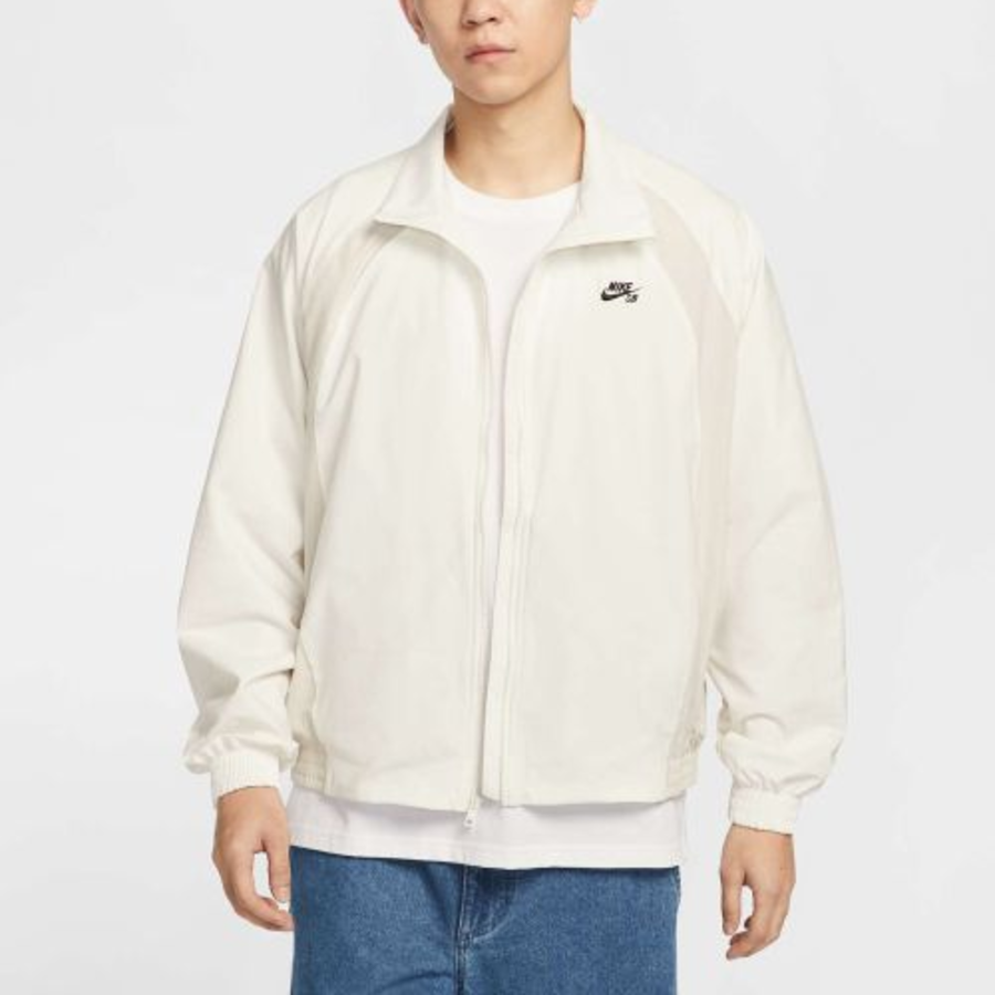 Nike SB Full-Zip Woven Skateboarding Jacket — Sail