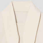 KUHO Jersey Scarf Short Sleeve T-Shirt — Ivory